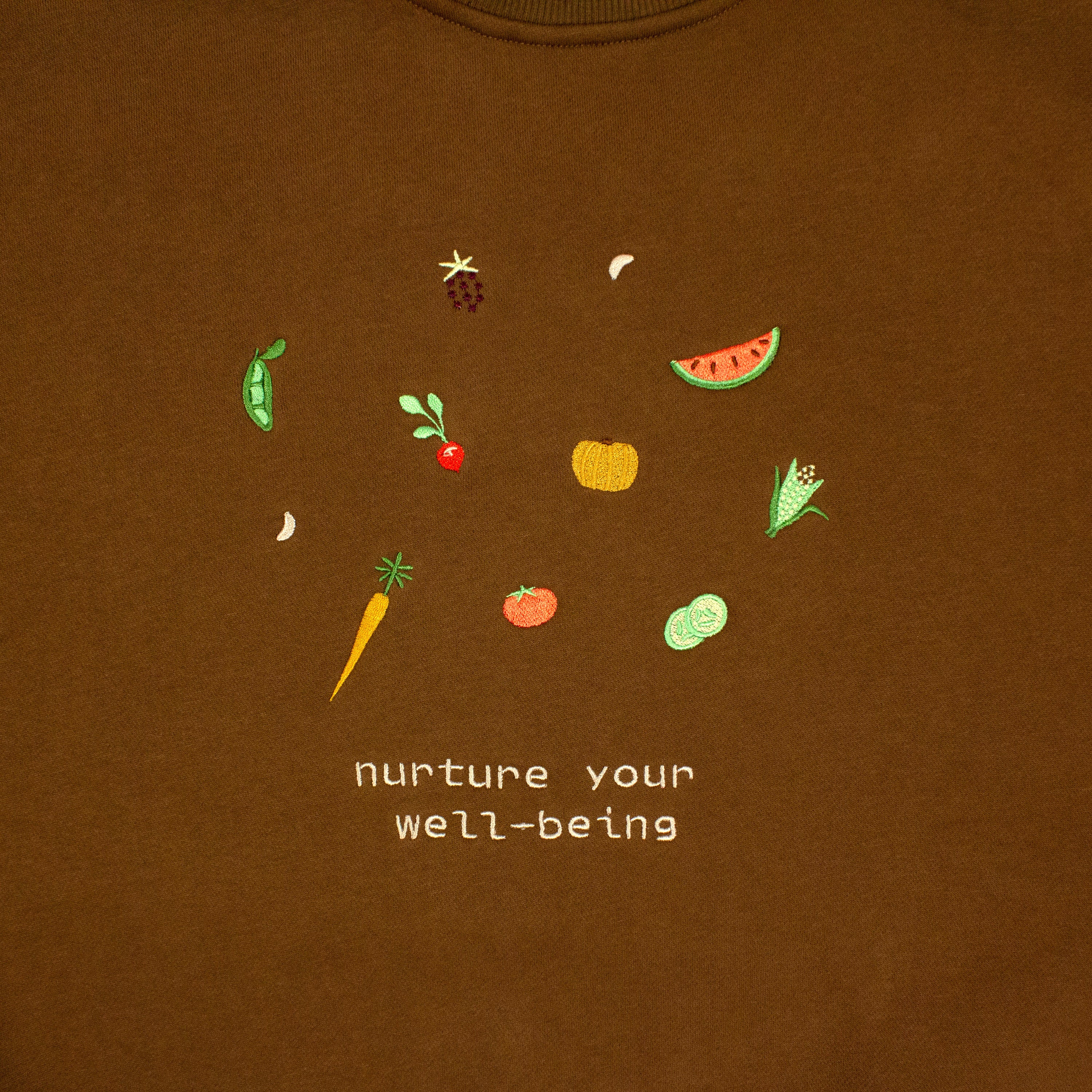 Nurture Your Well-being Crewneck