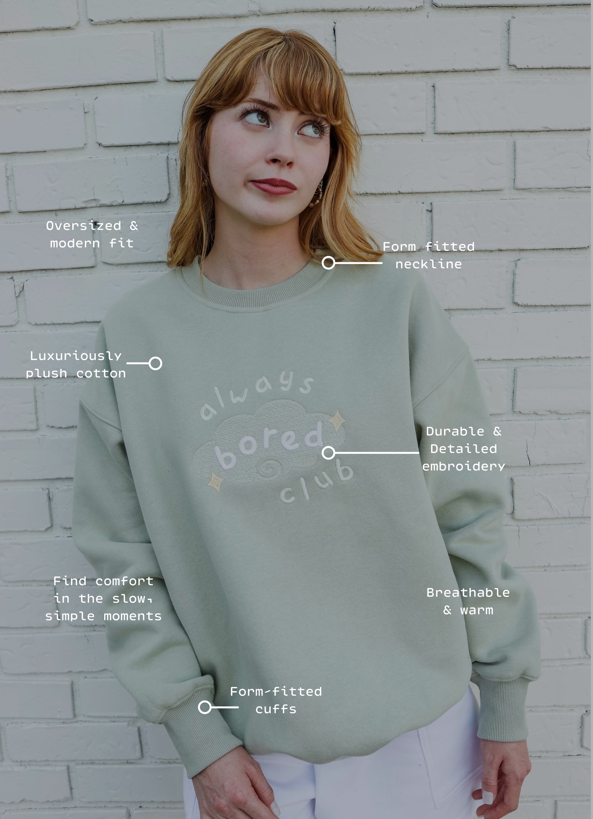 _Always Bored Club Crewneck