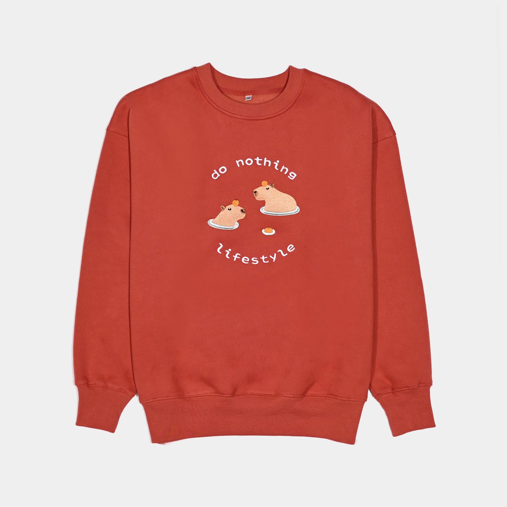 Do Nothing Lifestyle Crewneck - Red