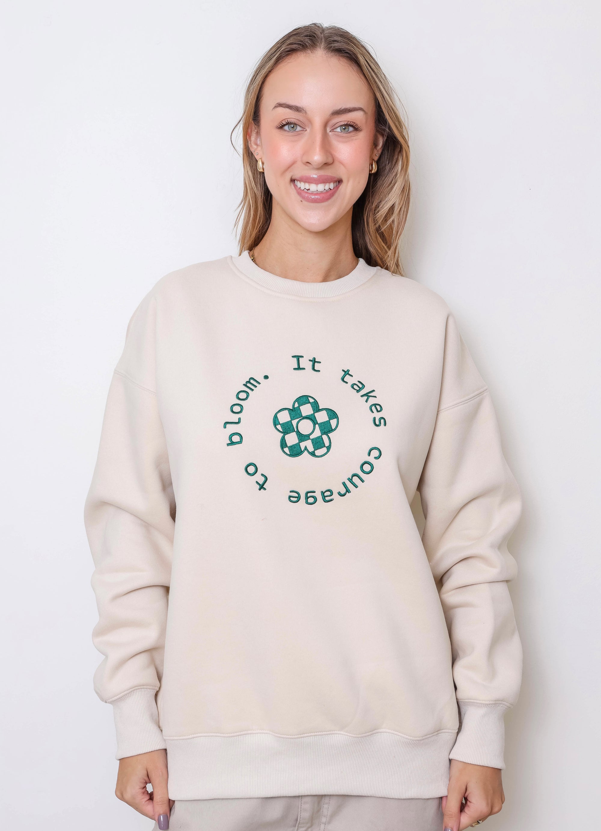 It Takes Courage To Bloom Crewneck