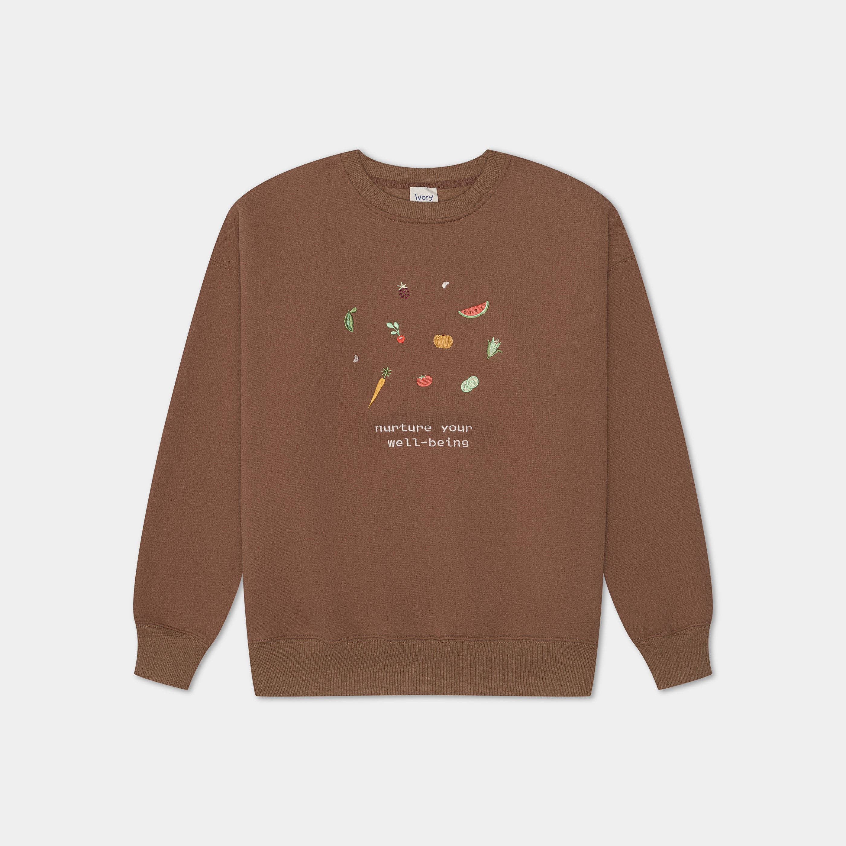 Nurture Your Well-being Crewneck